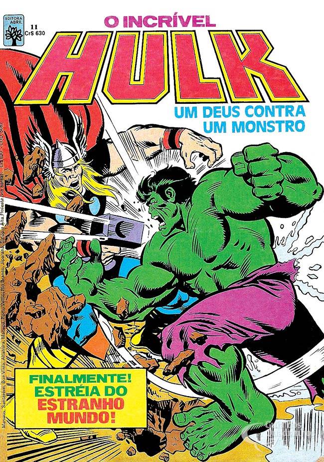 HULK Nº 11, O INCRÍVEL