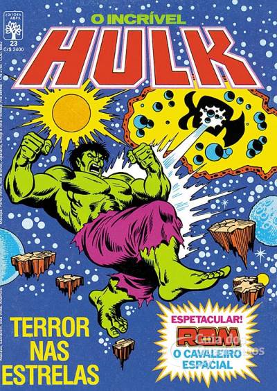 HULK Nº 23, O INCRÍVEL