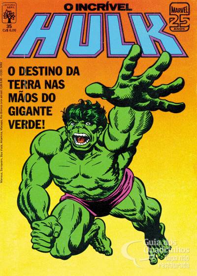 HULK Nº 35, O INCRÍVEL
