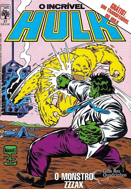 HULK Nº 37, O INCRÍVEL