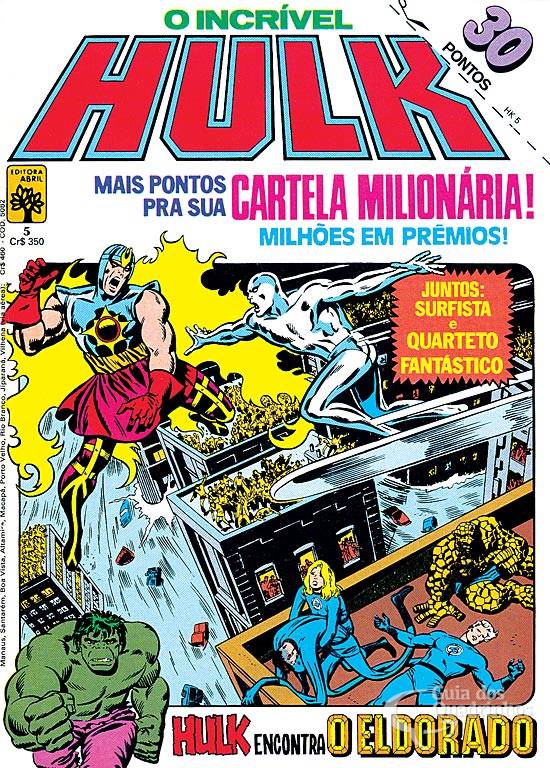 HULK Nº 5, O INCRÍVEL
