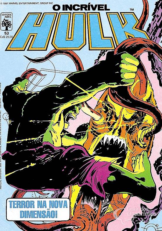 HULK Nº 53, O INCRÍVEL