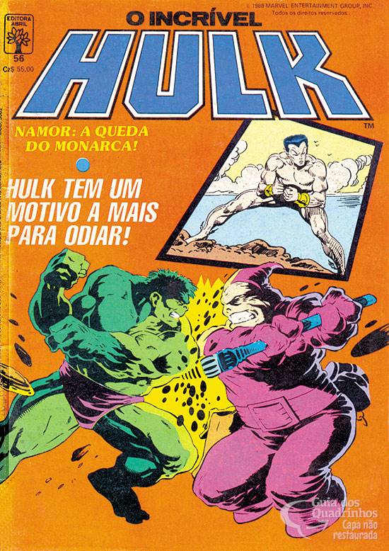 HULK Nº 56, O INCRÍVEL