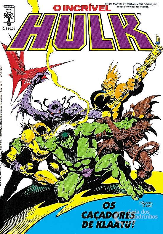 HULK Nº 58, O INCRÍVEL