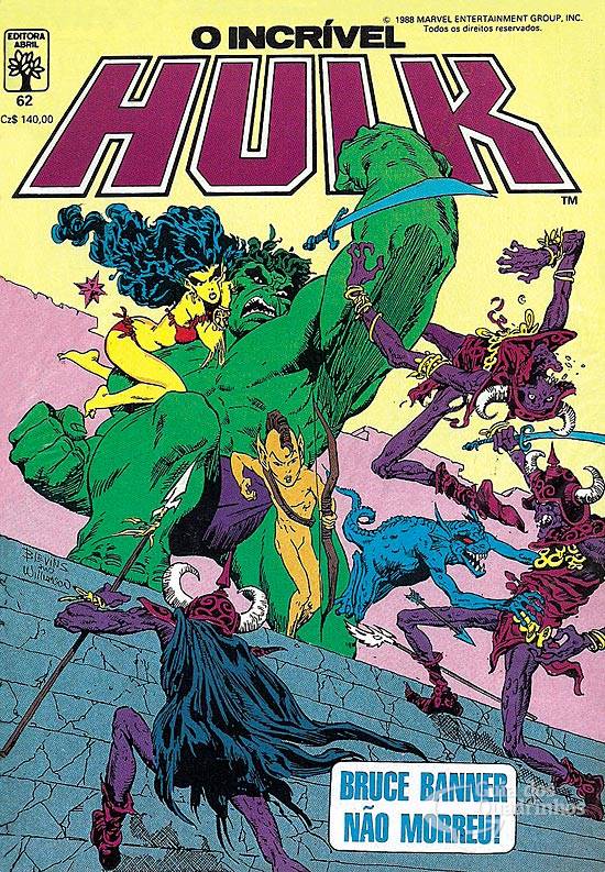 HULK Nº 62, O INCRÍVEL