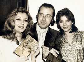 Moya durante o lançamento de “Shazam!”, em 1970, primeiro livro teórico sobre histórias em quadrinhos publicado no Brasil.